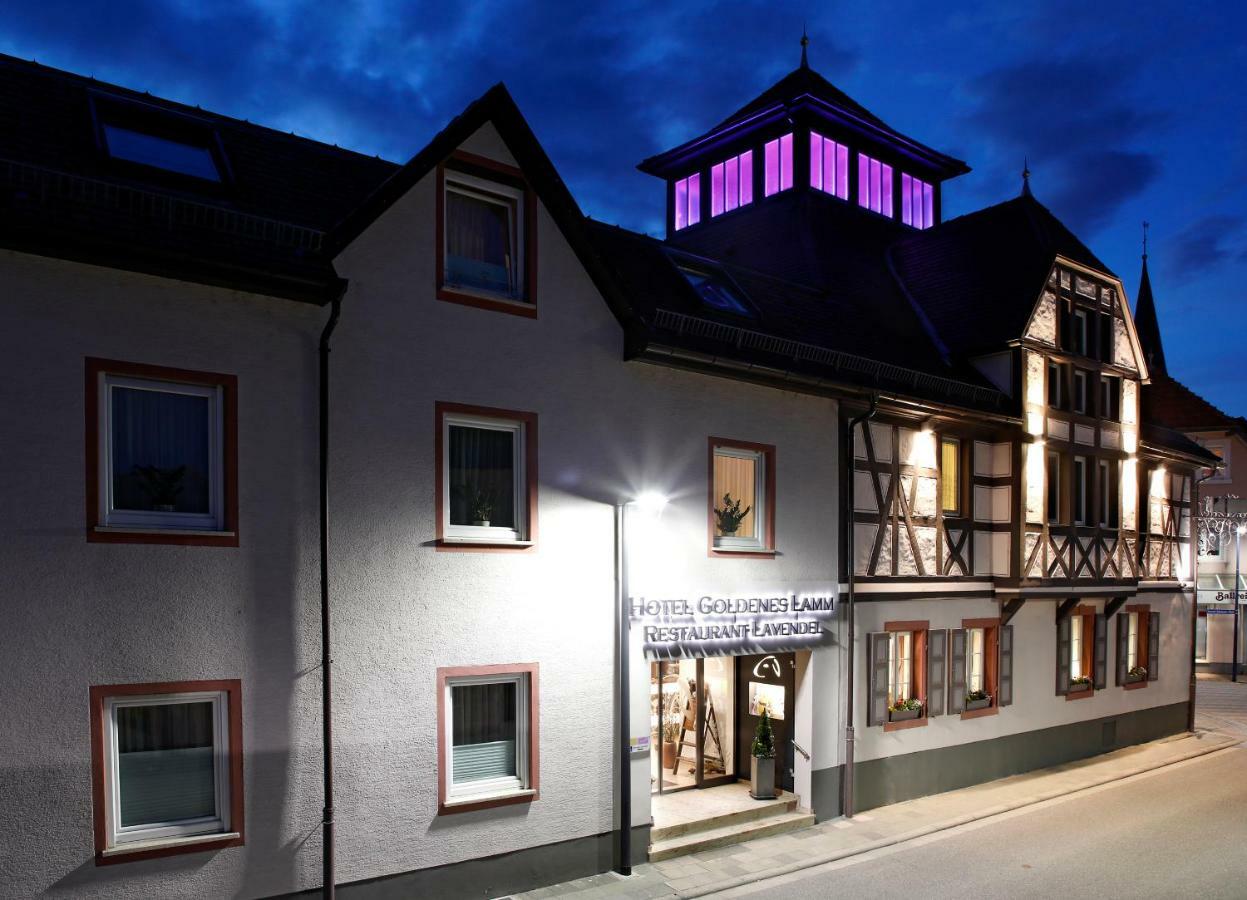 Garni-Hotel Goldenes Lamm Dudenhofen Exteriér fotografie